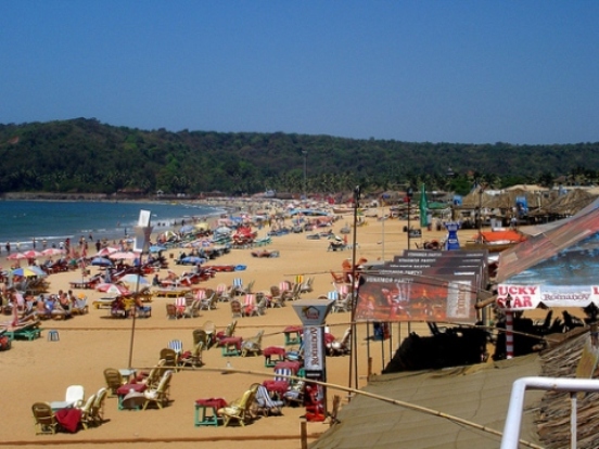 CALANGUTE-BEACH The beach landscaspe