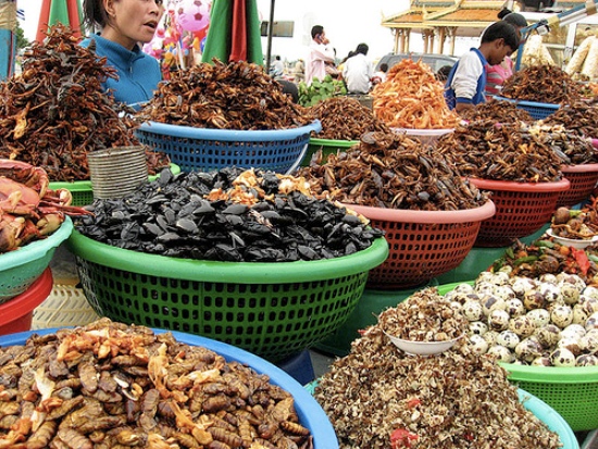 The cambodian market