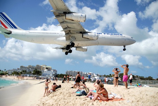 maho The amazing beach