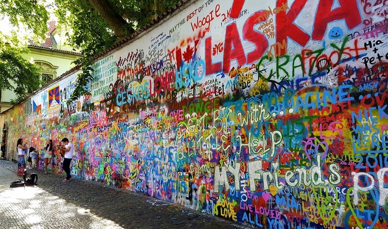 Prague The Lennon Wall