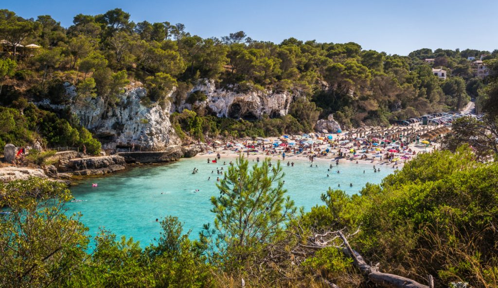 The Most Beautiful Beaches in Spain: Cala Llombards, Mallorca