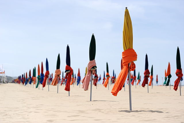 The 14 most beautiful beaches in France: Plage de Deauville, Deauville