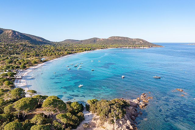 The 14 most beautiful beaches in France: Plage de Palombaggia, Porto-Vecchio, Corsica