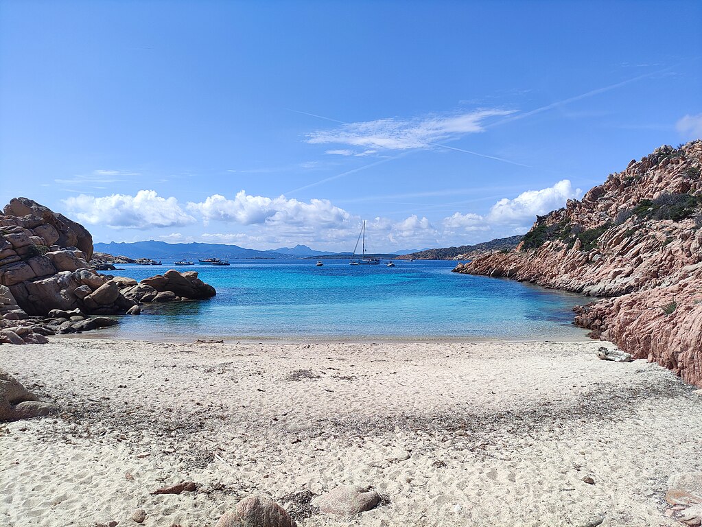 The 12 most beautiful beaches in Sardinia: Cala Coticcio (Caprera), Italy