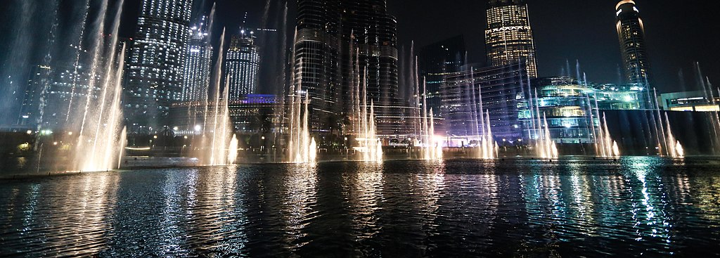 The Fountain Show in Dubai