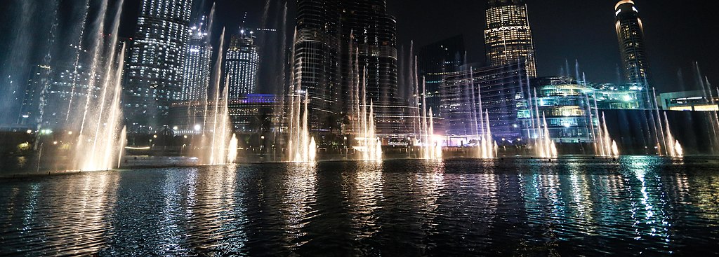 The Fountain Show in Dubai