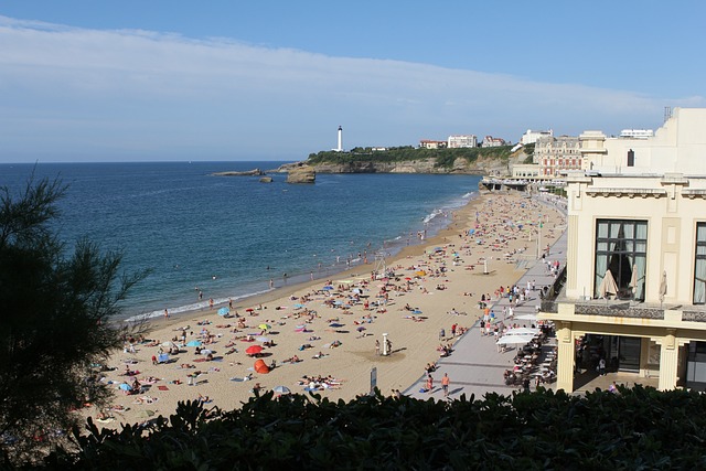 The 14 most beautiful beaches in France: Plage de la Côte des Basques, Biarritz