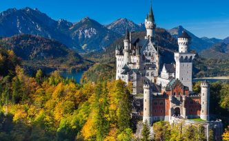 Il Castello di Neuschwanstein in Bavaria